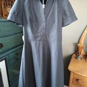 Gray Calvin Klein dress